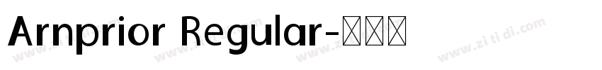Arnprior Regular字体转换